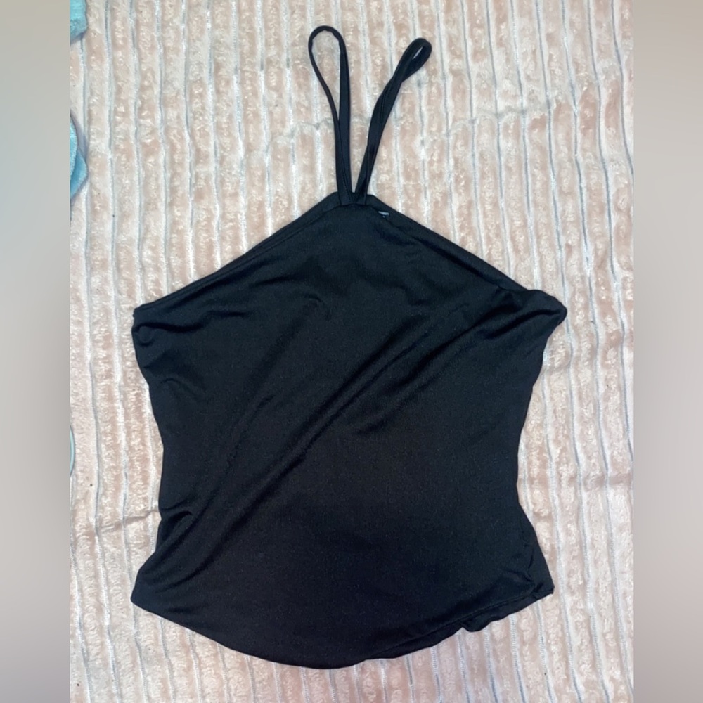 Nasty Gal Black Crop Top
